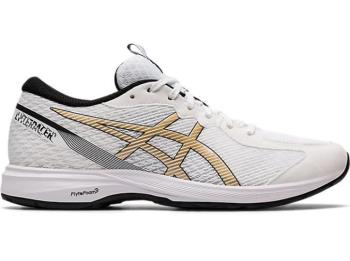 Asics Dam Löparskor LYTERACER 2 Vita/Guld